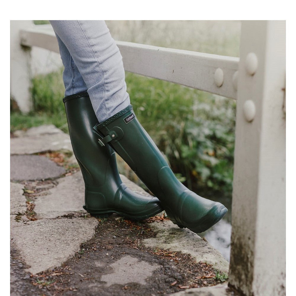 Windsor Tall Wellingtons Green