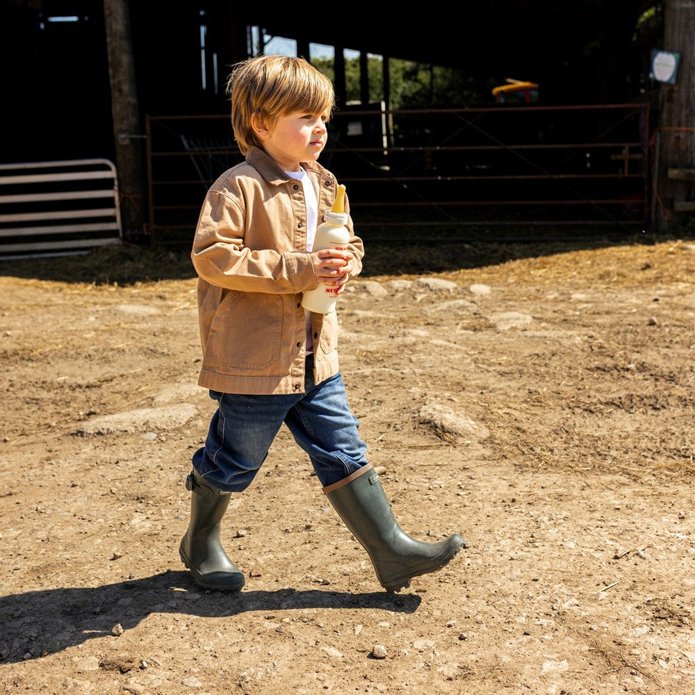 Kids Bowldown Wellingtons Green