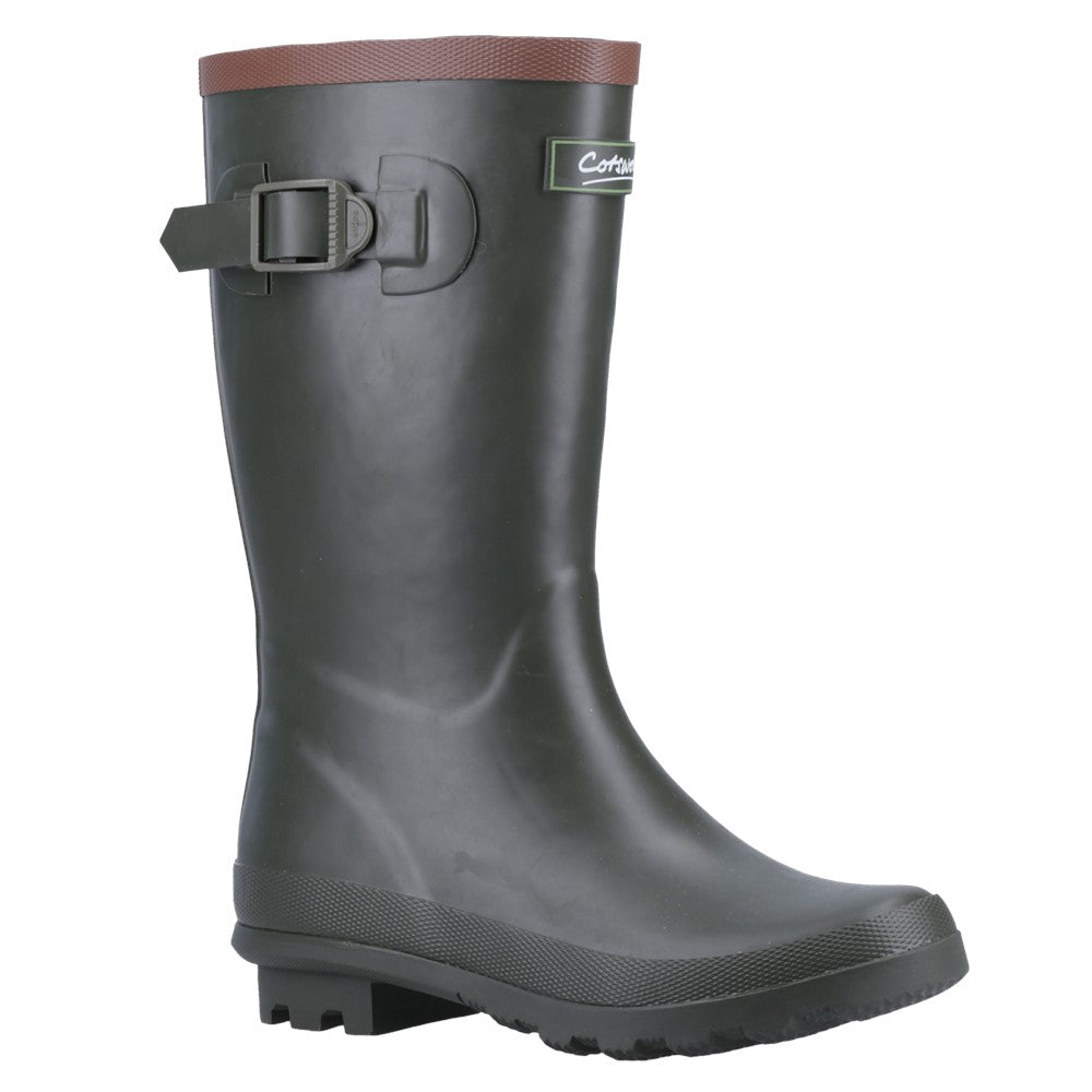 Kids Bowldown Wellingtons Green