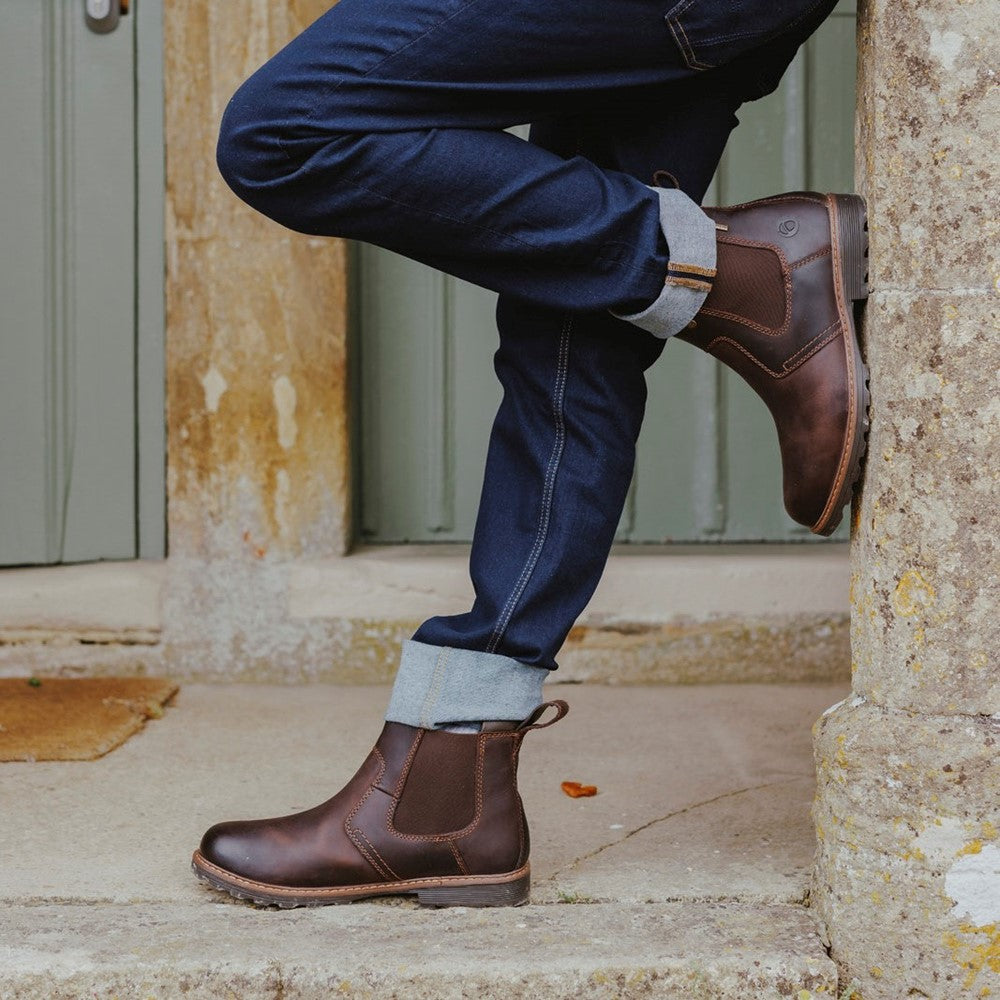 Leafield Boots Brown