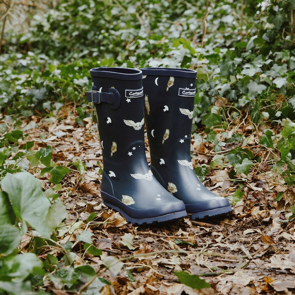 Woodland Junior Wellingtons Owls