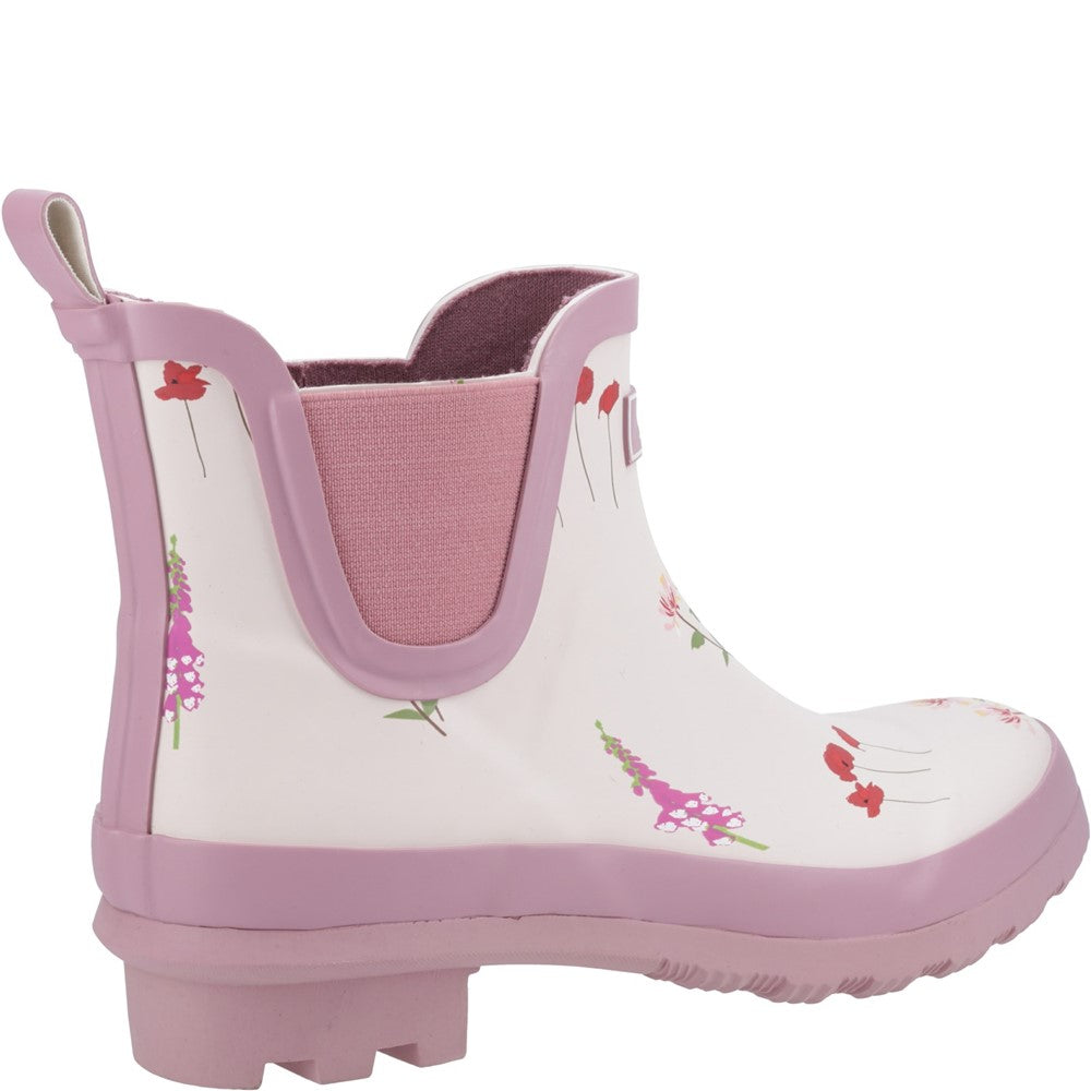 Wildflower Ankle Wellingtons Pink