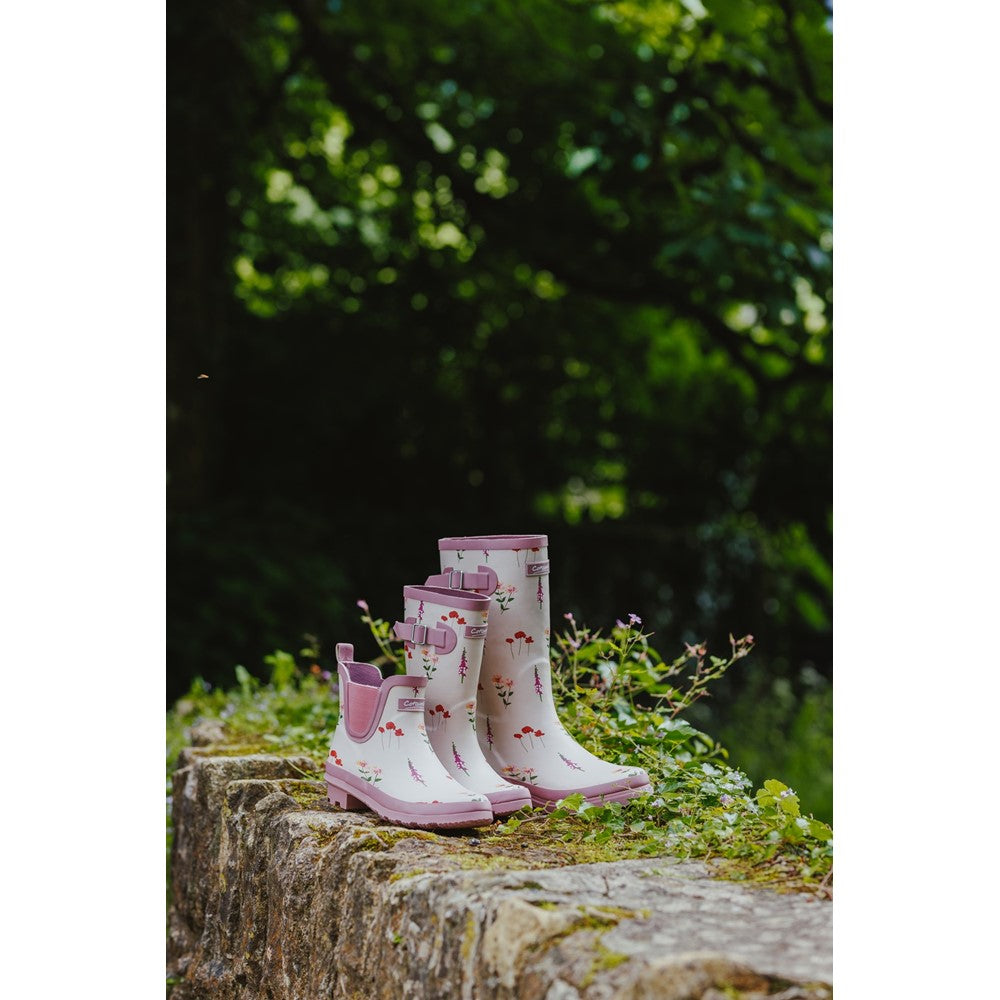 Wildflower Ankle Wellingtons Pink