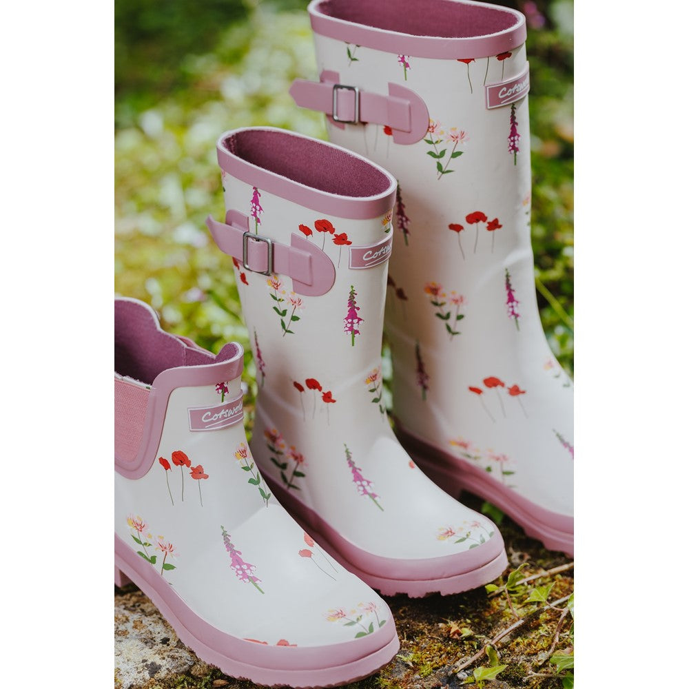 Wildflower Ankle Wellingtons Pink