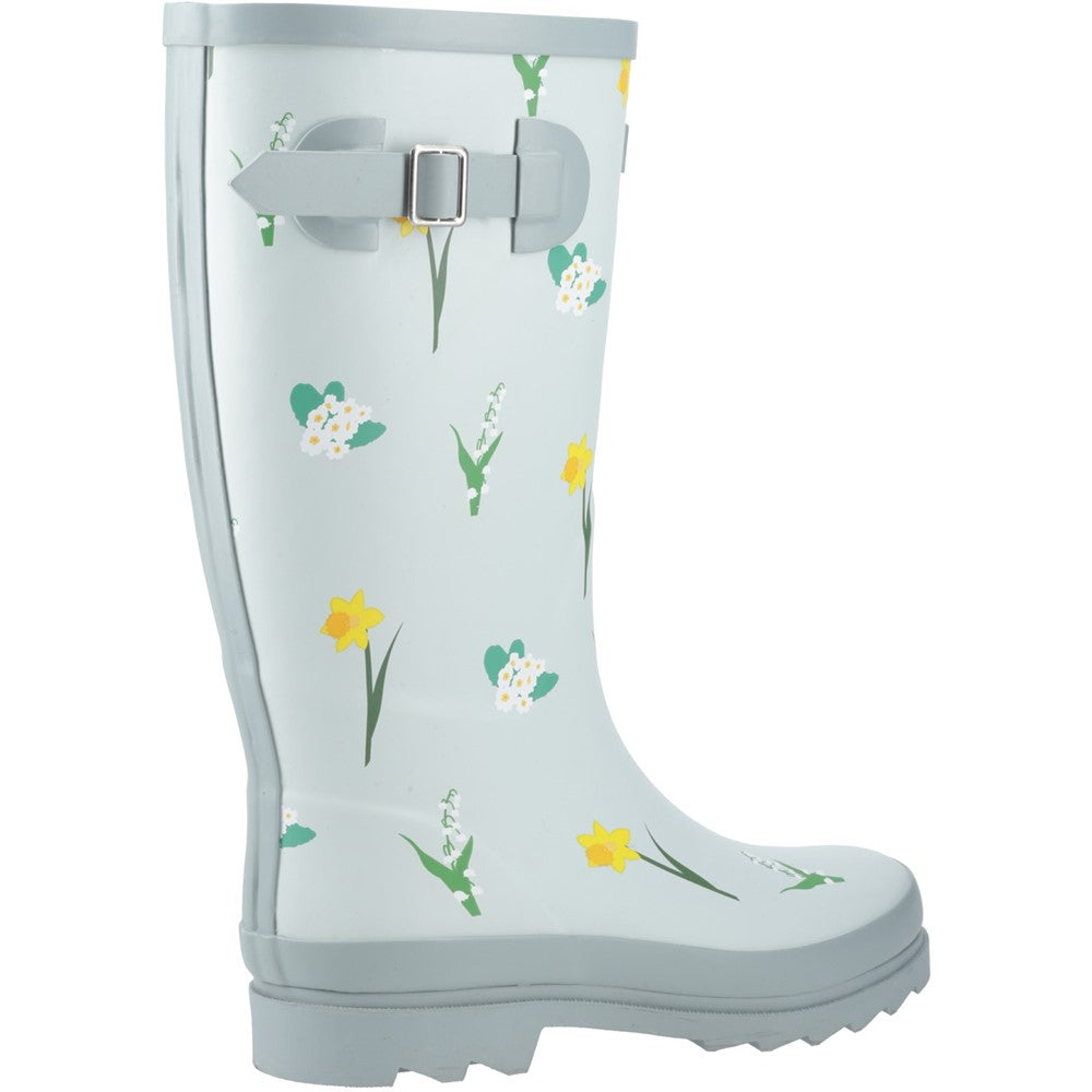 Wildflower Tall Wellingtons Mint