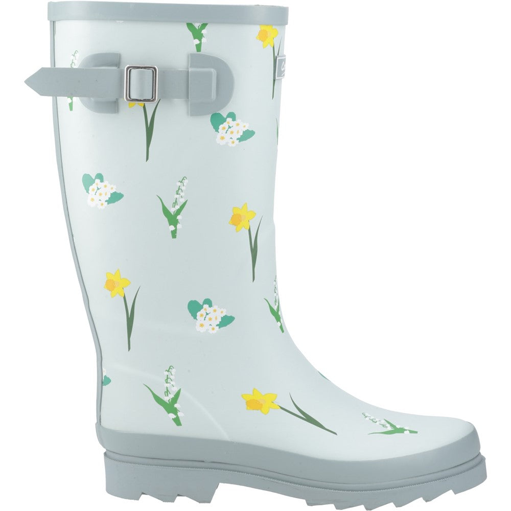 Wildflower Tall Wellingtons Mint