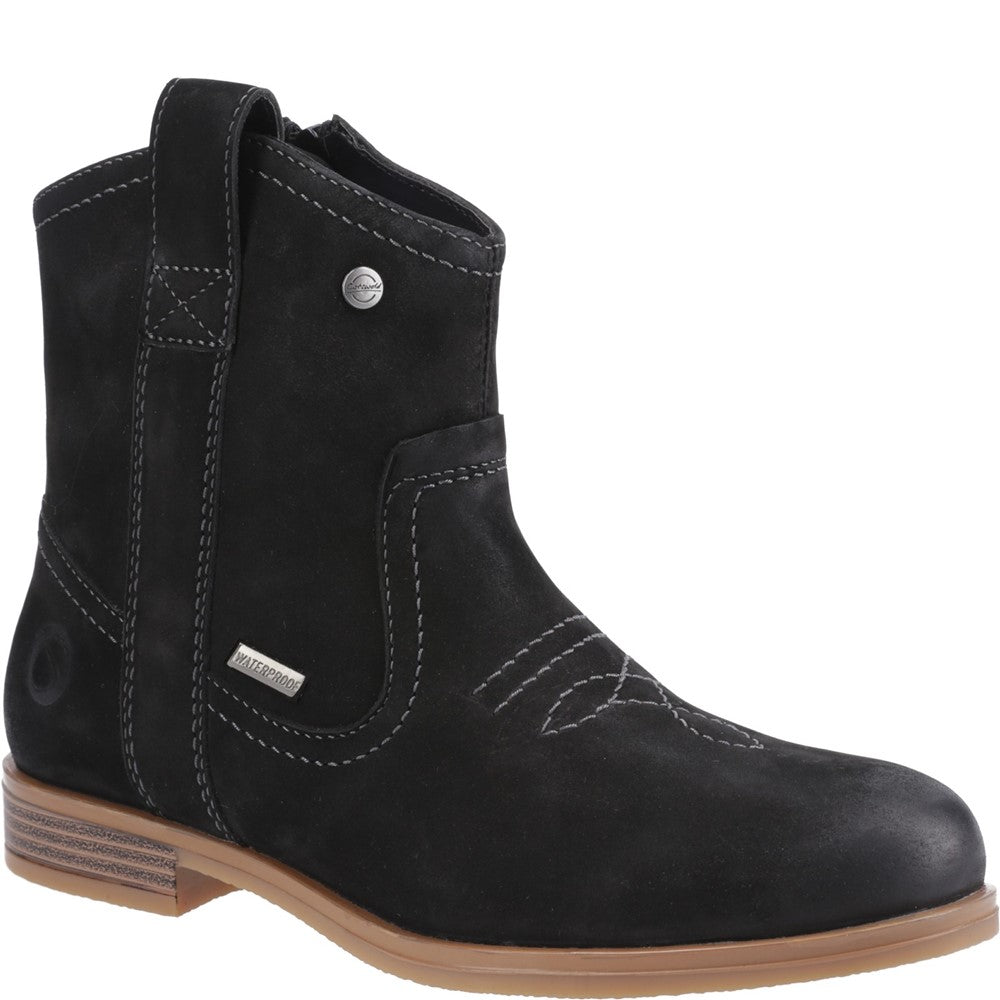 Signet Ankle Boots Black