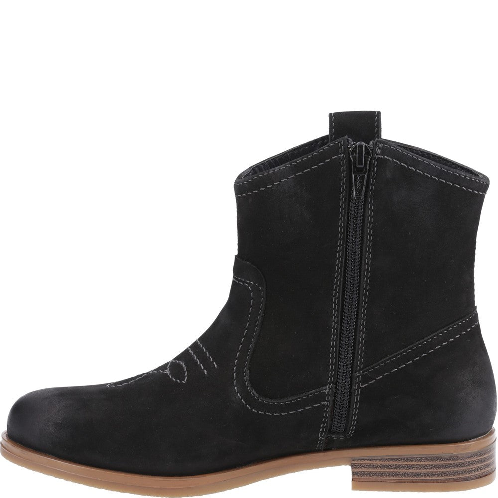 Signet Ankle Boots Black