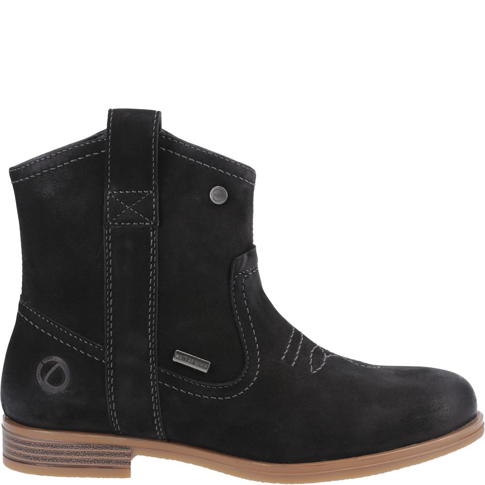 Signet Ankle Boots Black