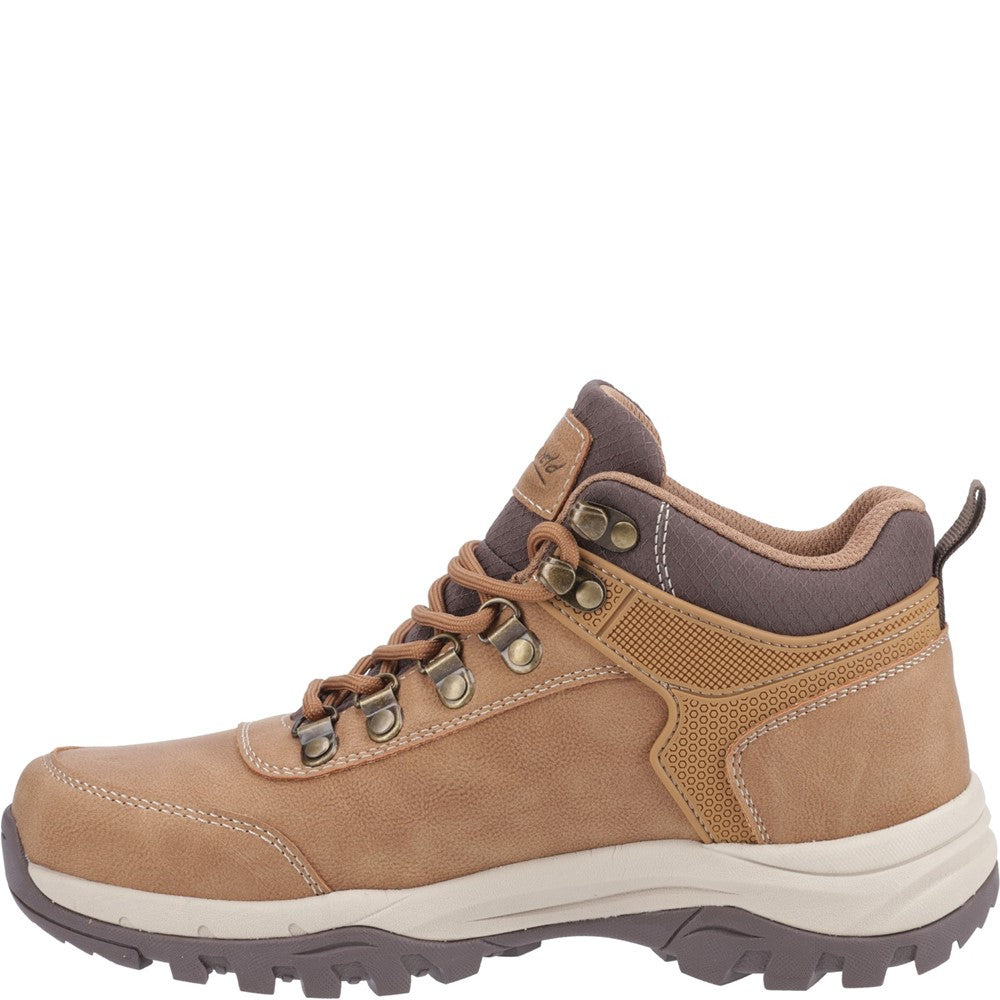 Overbury Hiking Boots Tan