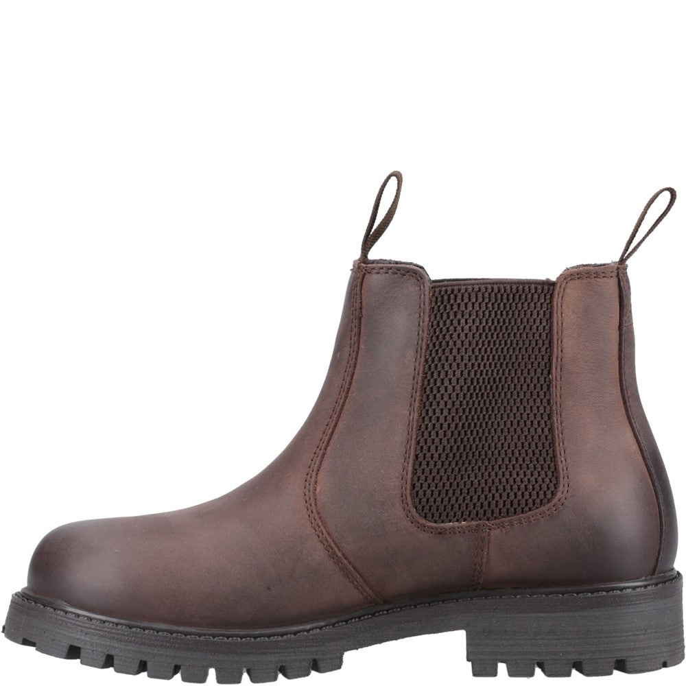 Kids Aston Pull On Dealer Boots Brown