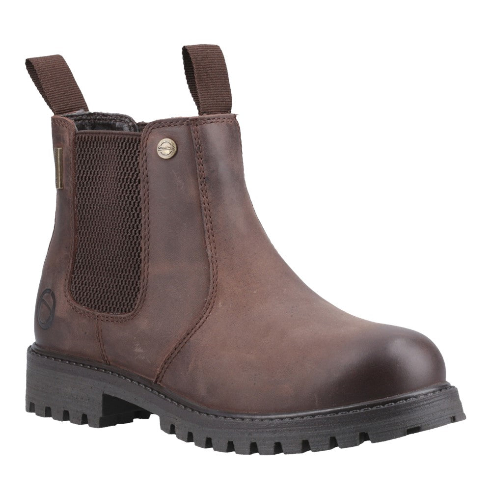 Kids Aston Pull On Dealer Boots Brown