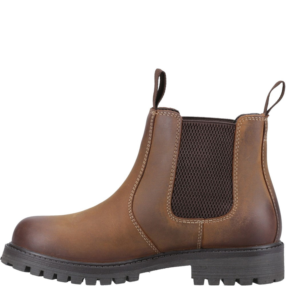 Kids Aston Pull On Dealer Boots Tan