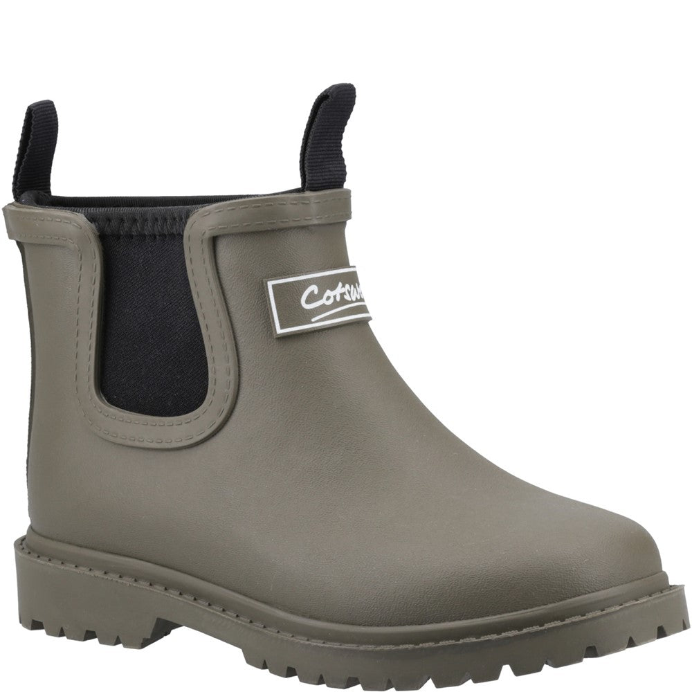 Kids Barton Wellingtons Khaki