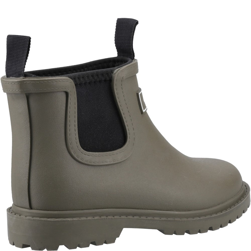 Kids Barton Wellingtons Khaki