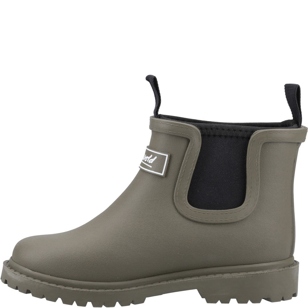 Kids Barton Wellingtons Khaki