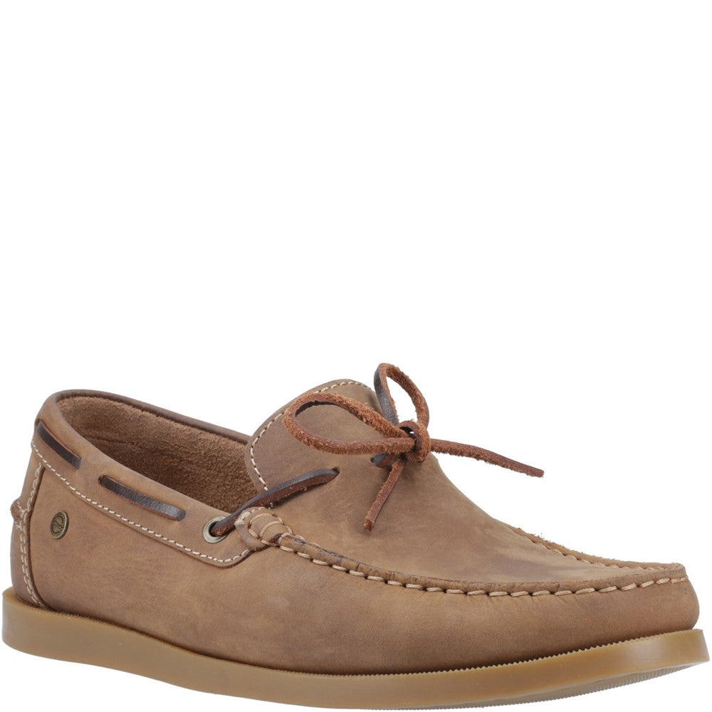 Slad boat shoes Tan