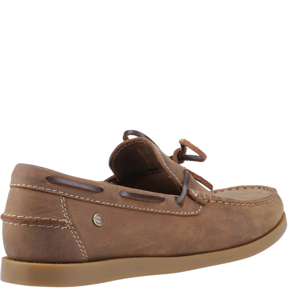 Slad boat shoes Tan