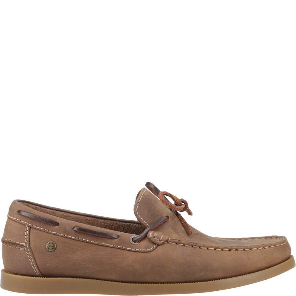 Slad boat shoes Tan