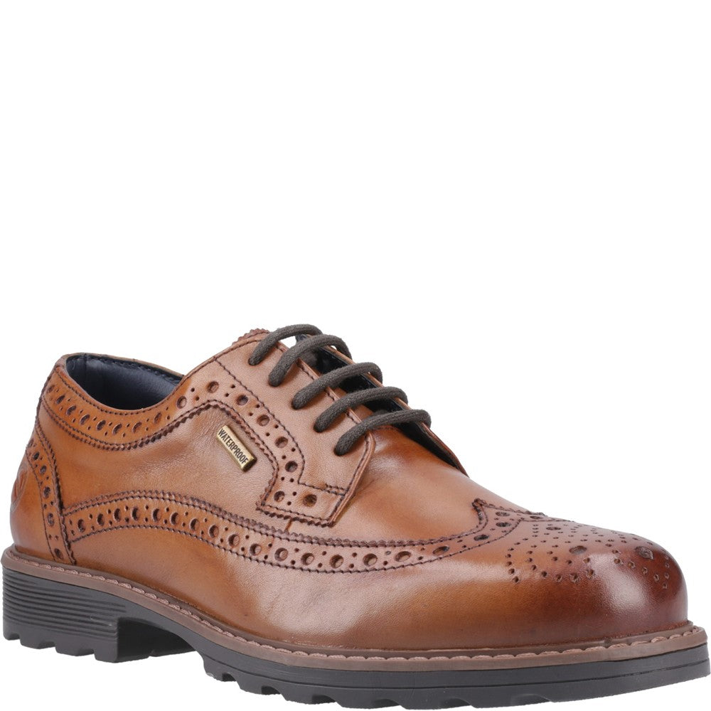 Ramsden Brogue Dress Shoes Tan