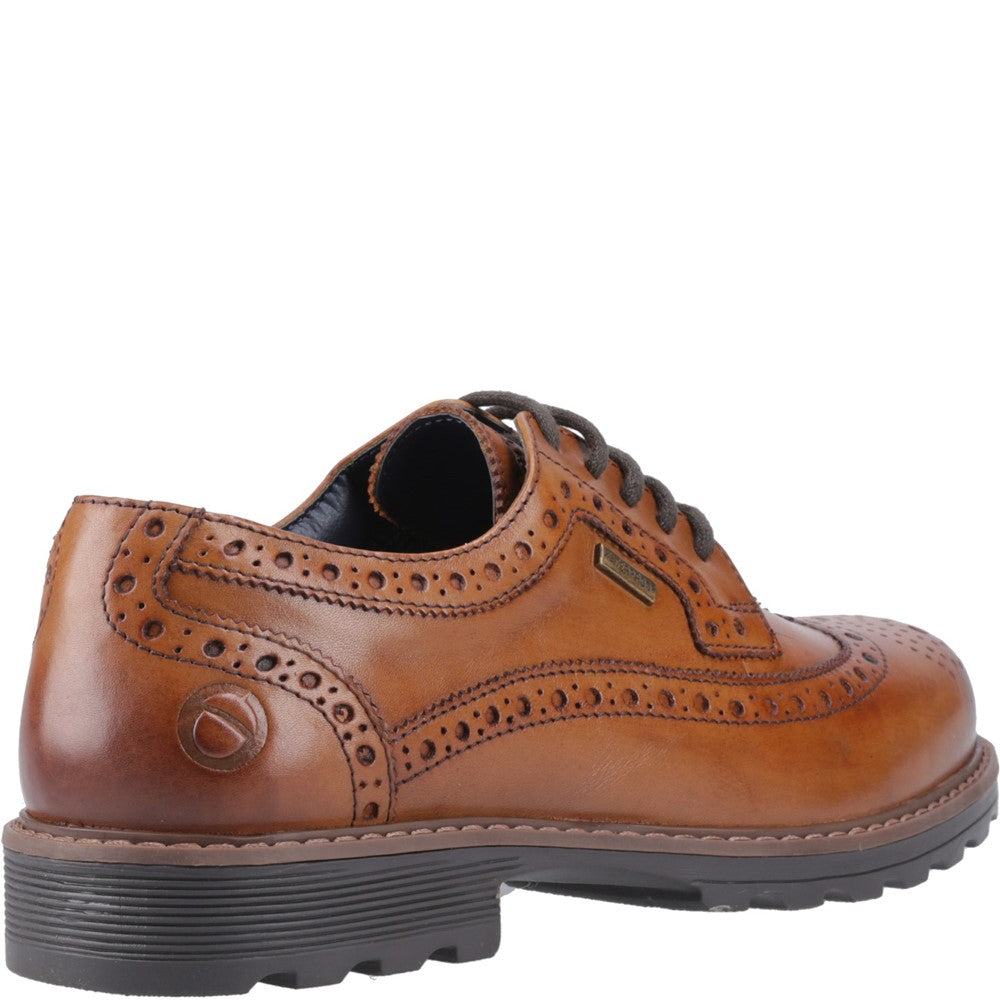 Ramsden Brogue Dress Shoes Tan