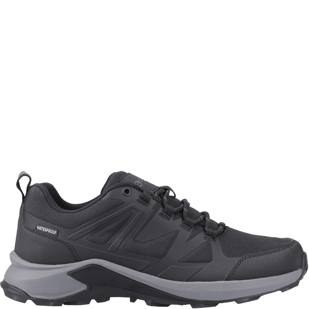 Horton Low Recycled Hiking Shoes WP Black