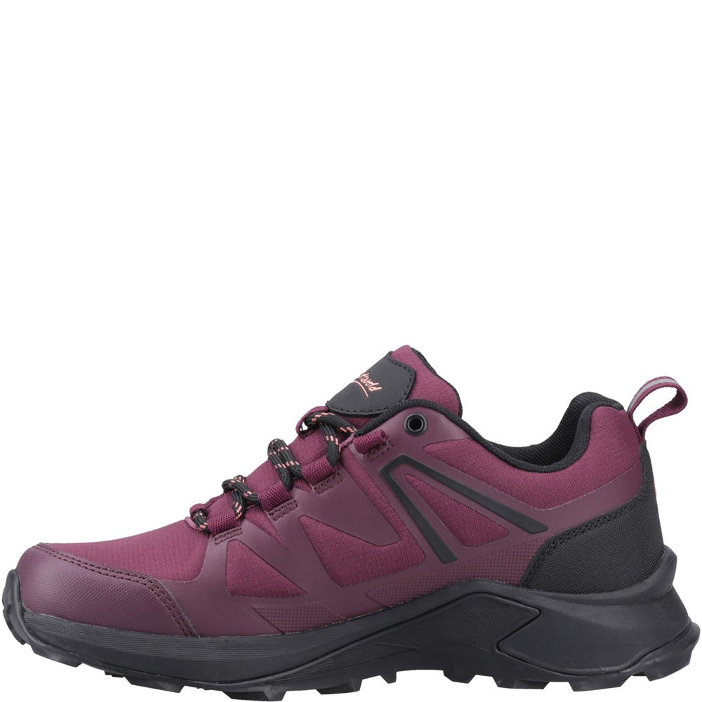 Horton Low Recycled Hiking Shoes WP Burgundy