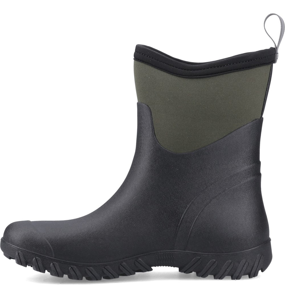 Winfield Short Wellingtons Green