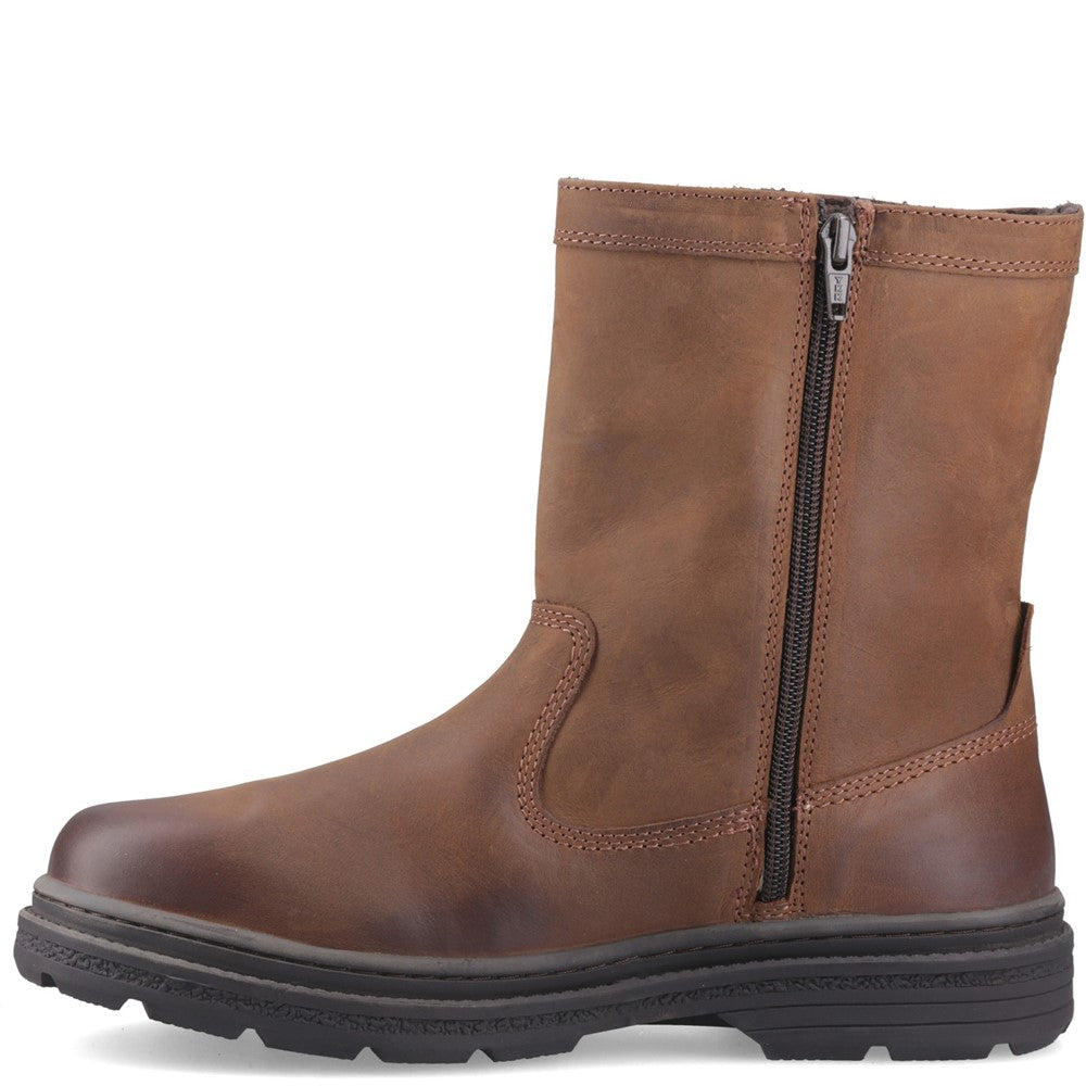 Crawley Leather Boots Tan