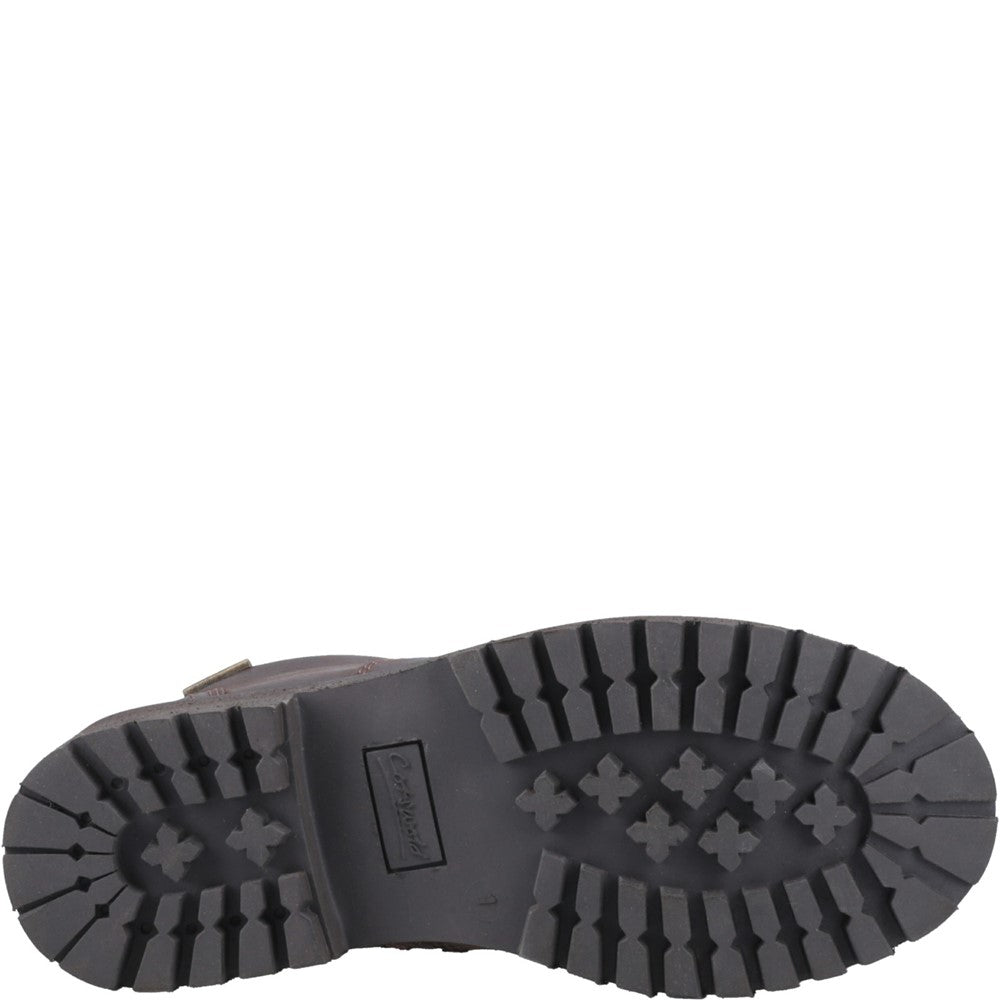Kids Filkins Leather Boots Brown