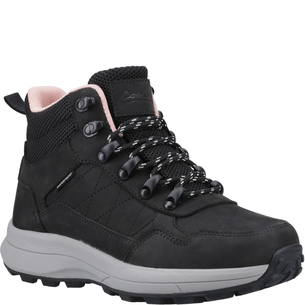 Oddington Nubuck Hiking Boots Black
