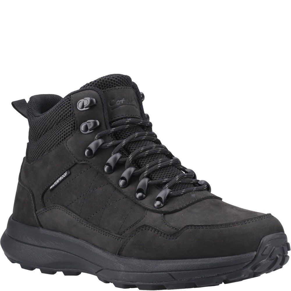 Oddington Nubuck Hiking Boots Black