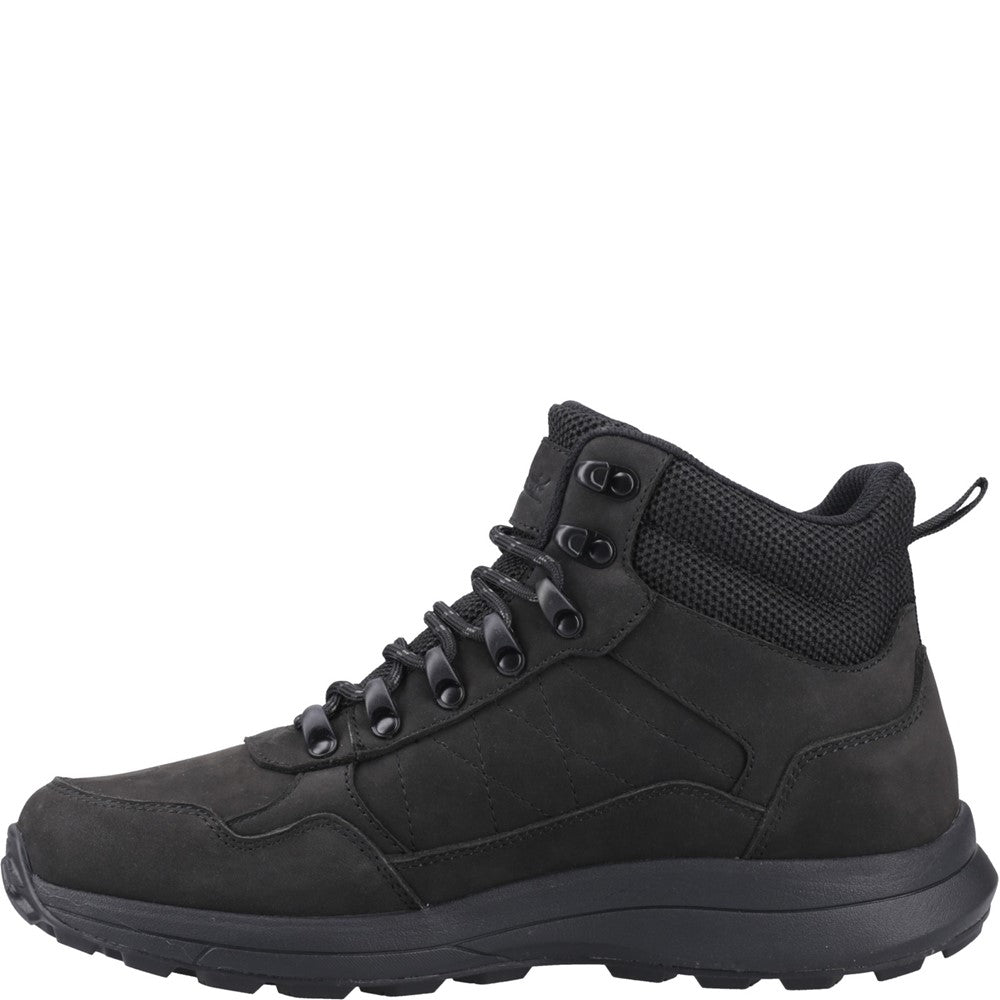 Oddington Nubuck Hiking Boots Black