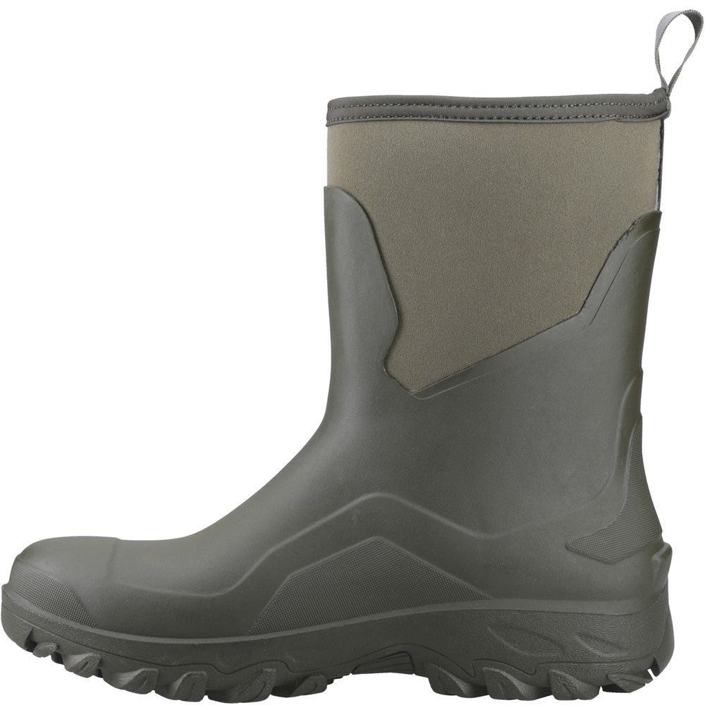 Standlake Waterproof Wellingtons Green