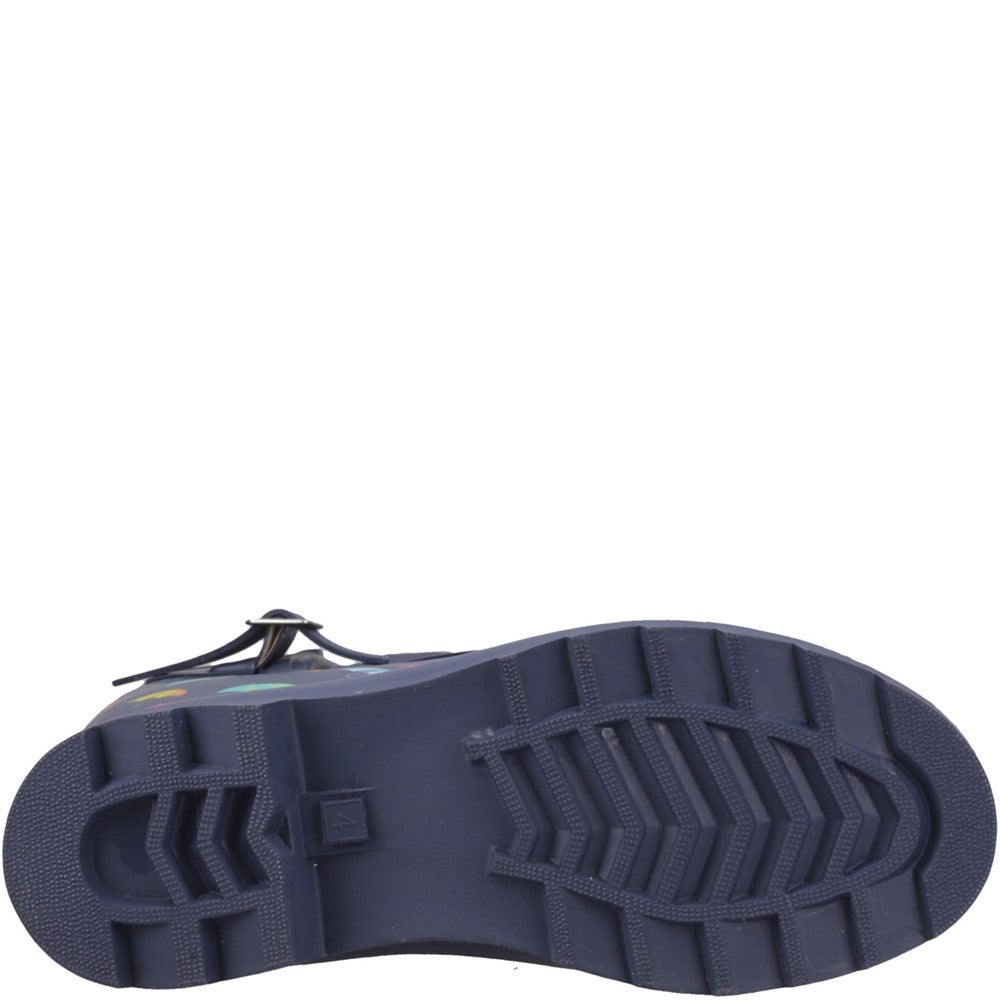 Cleeve Tall Wellingtons Navy