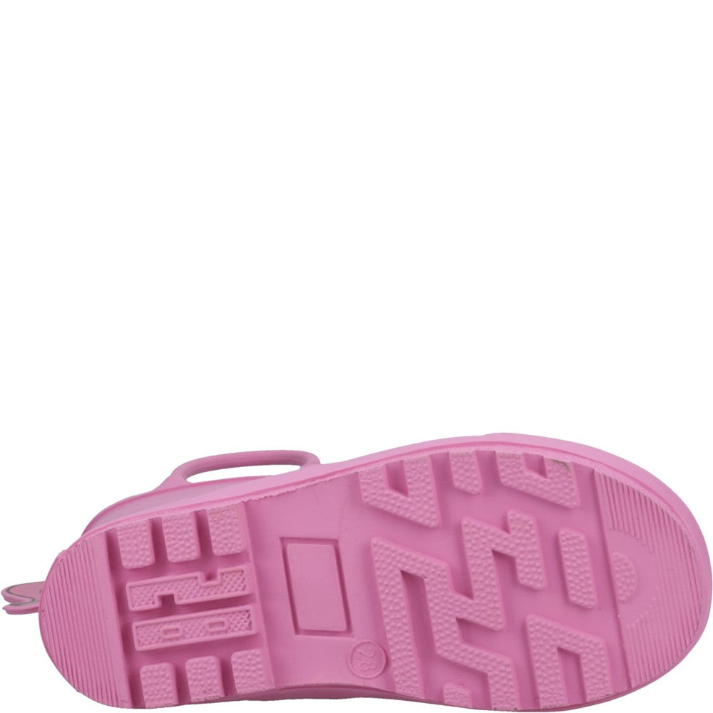 Kids Puddle 3D Waterproof Boots Pink