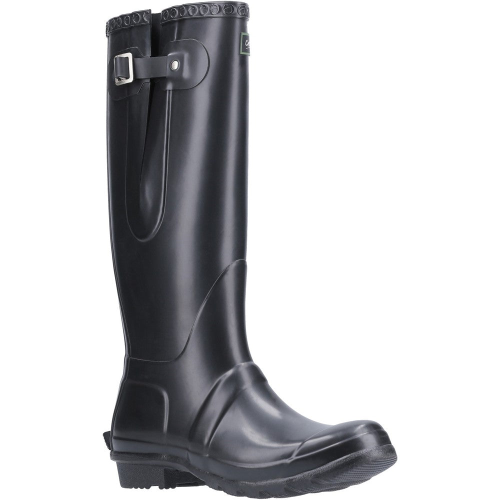 Windsor Tall Wellingtons Black