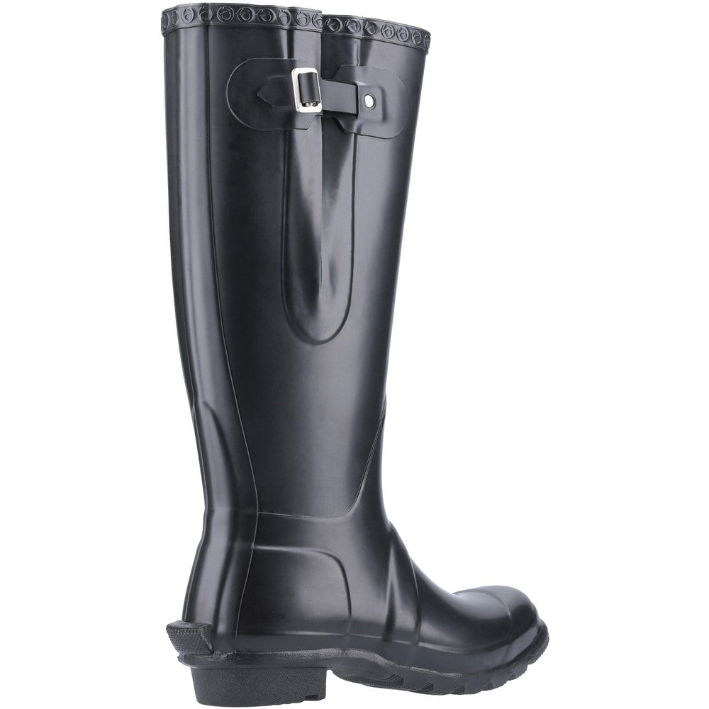 Windsor Tall Wellingtons Black