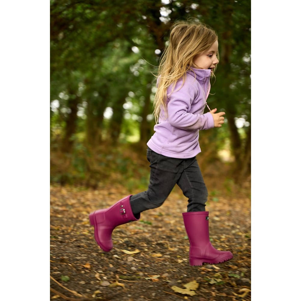 Kids Buckingham Wellingtons Berry