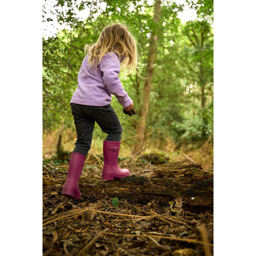 Kids Buckingham Wellingtons Berry