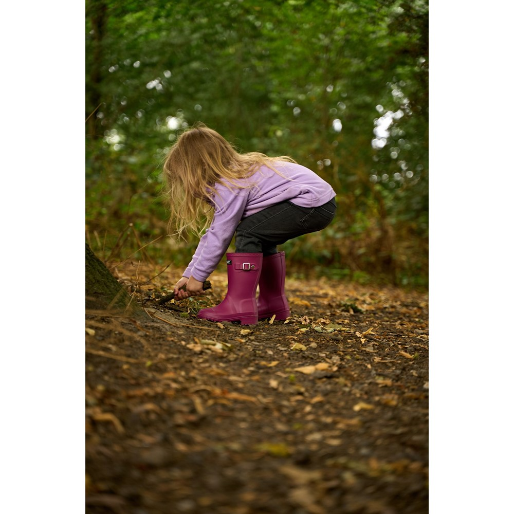 Kids Buckingham Wellingtons Berry