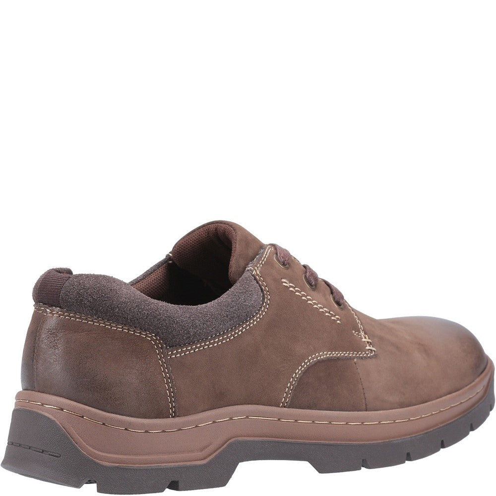 Thickwood Burnished Leather Casual Shoes Brown