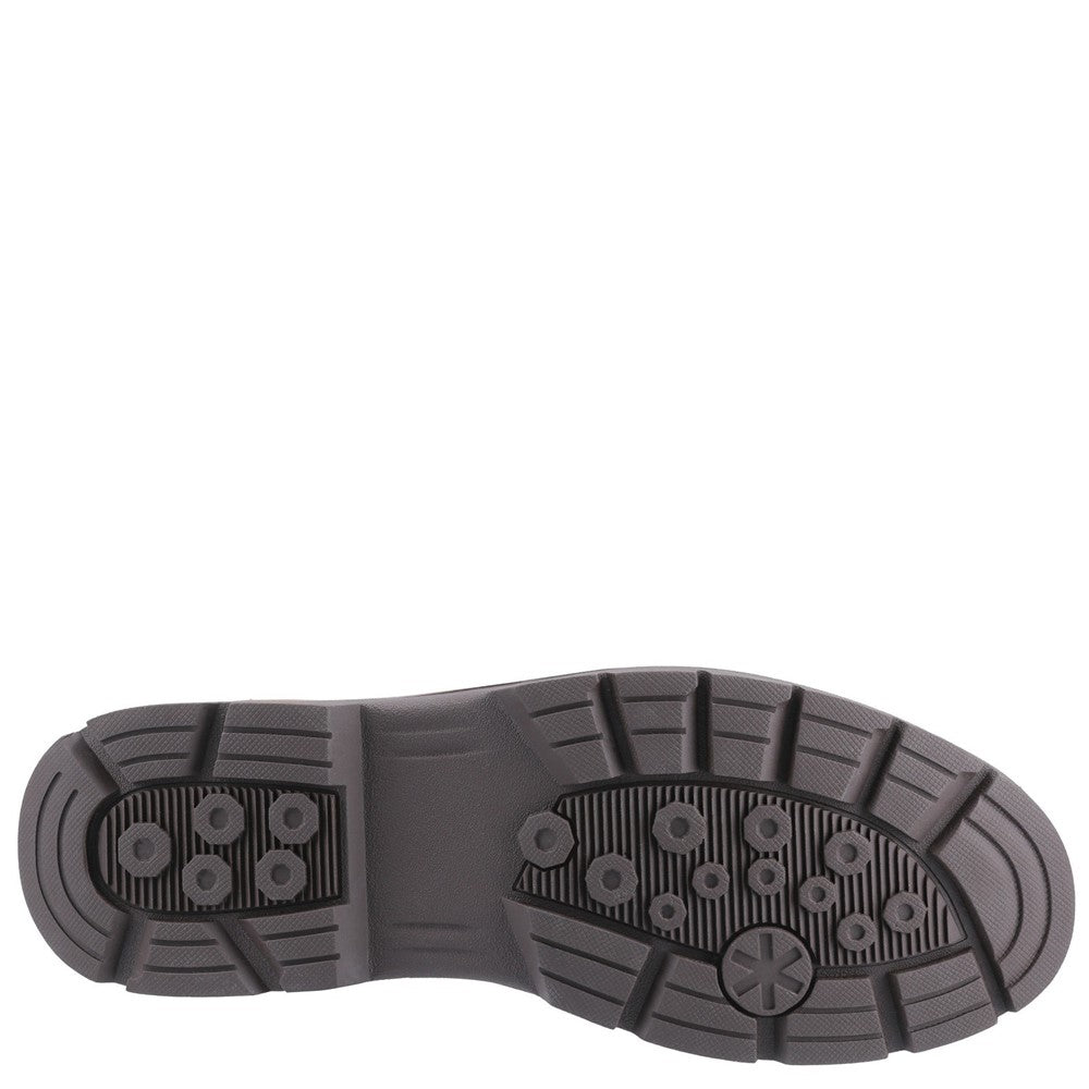 Thickwood Burnished Leather Casual Shoes Brown