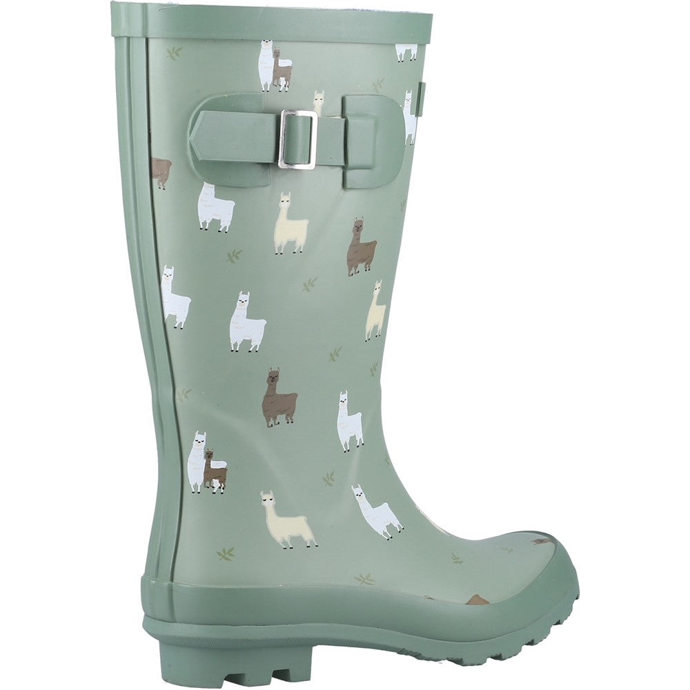 Kids Farmyard Wellingtons Alpaca
