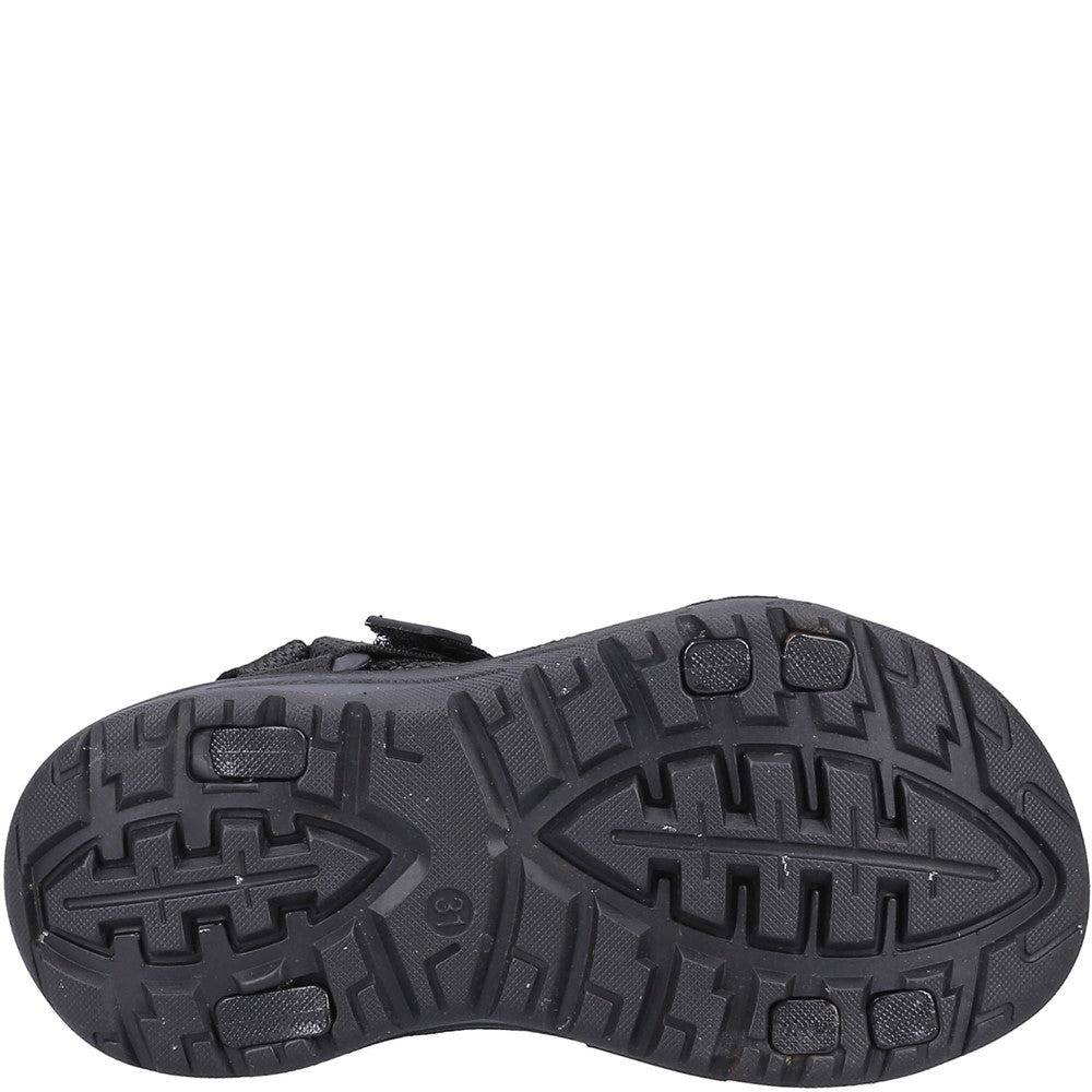 Kids Bodiam Recycled Sandals Black/Navy