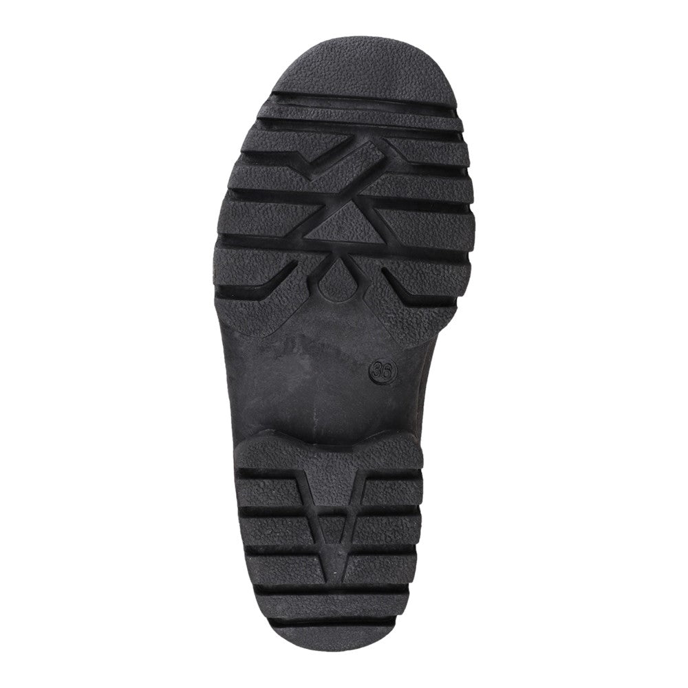 Mens Chase Touch Fastening and Zip up Winter Boots Navy