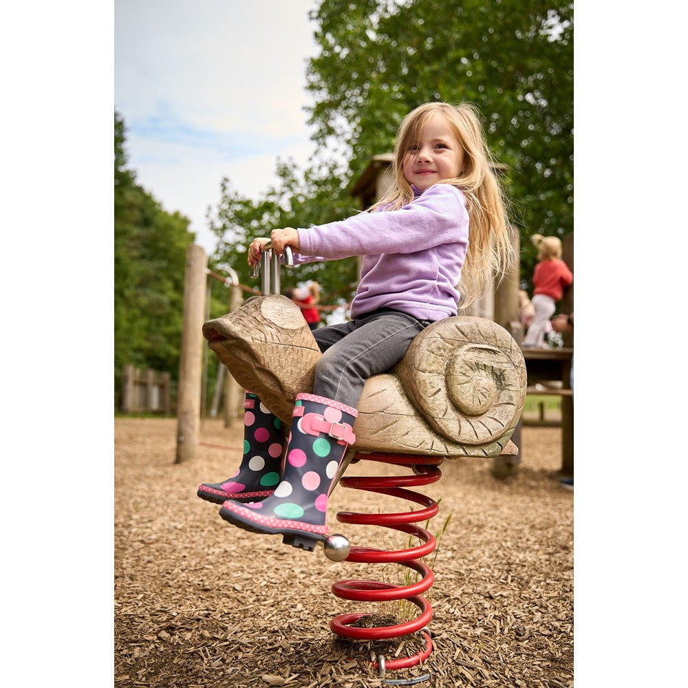 Kids Dotty Junior Pull On Wellingtons Boots Multicoloured