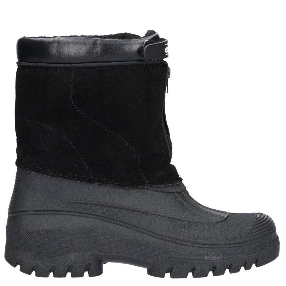 Mens Venture Waterproof Winter Boots Black