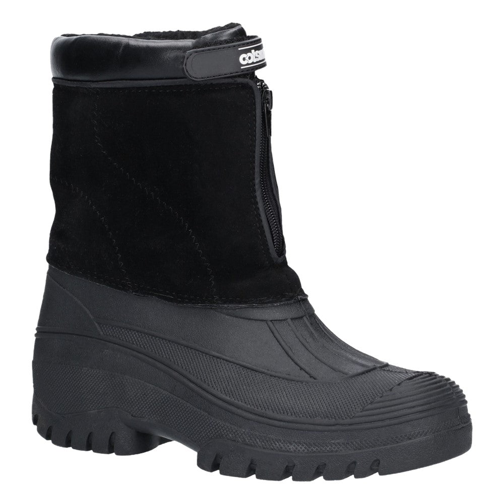 Mens Venture Waterproof Winter Boots Black