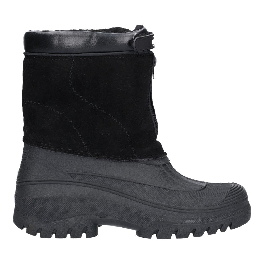 Mens Venture Waterproof Winter Boots Black